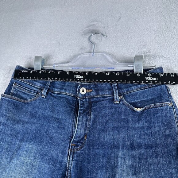 Levi Strauss & Co. 525 Straight Leg Jeans Perfect Waist Womens Size 12 Blue - Picture 8 of 13